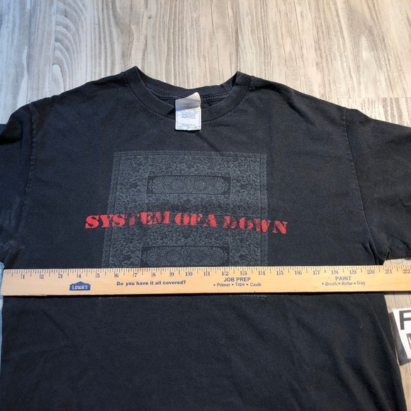Vintage 90s System Of A Down Band Concert TShirt L - Picture 4 of 6